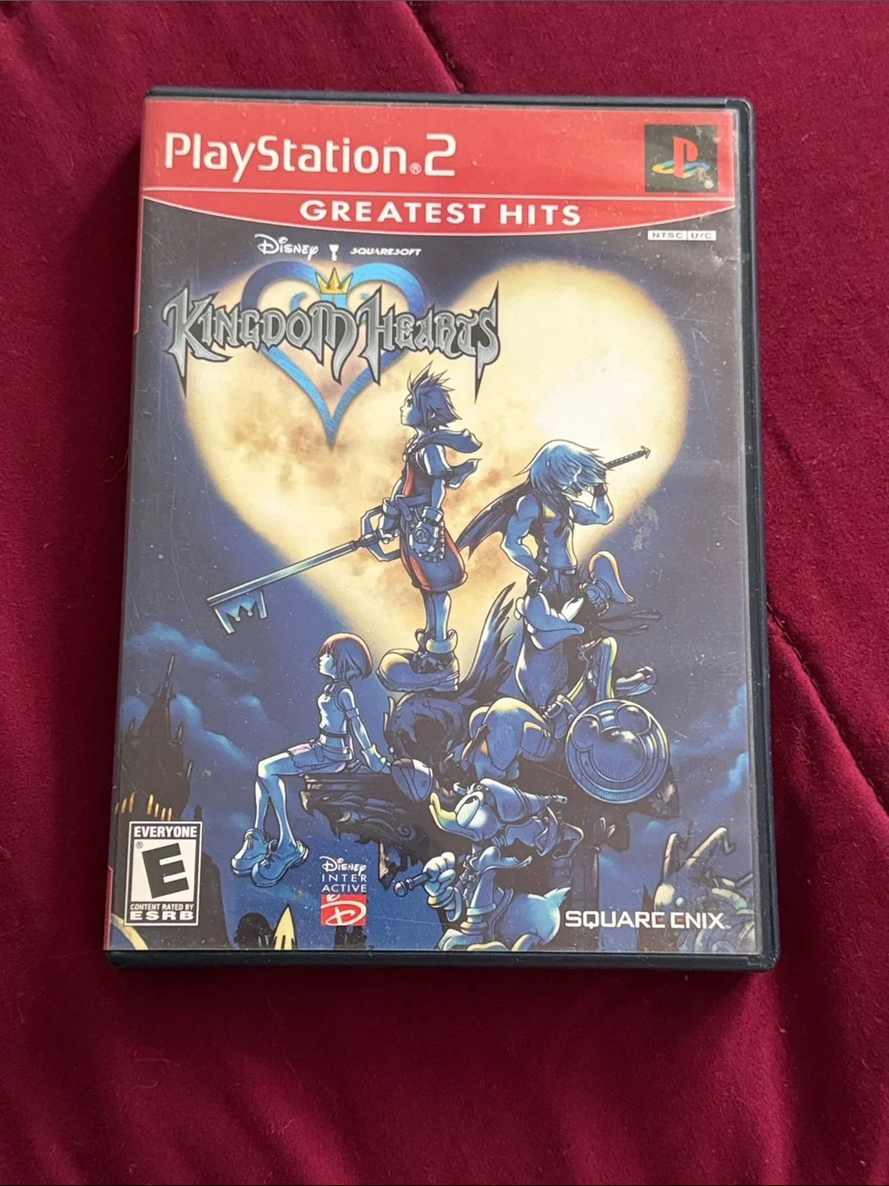 Kingdom Hearts PS2 (Greatest Hits) - Blue Cover